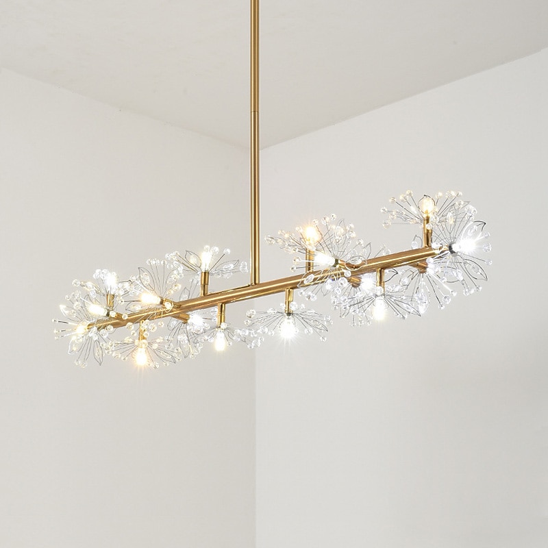 105 cm LED Pendant Light Single Design Metal Modern Style Stylish Floral Style Electroplated Painted Finishes LED Nordic Style 220-240V3