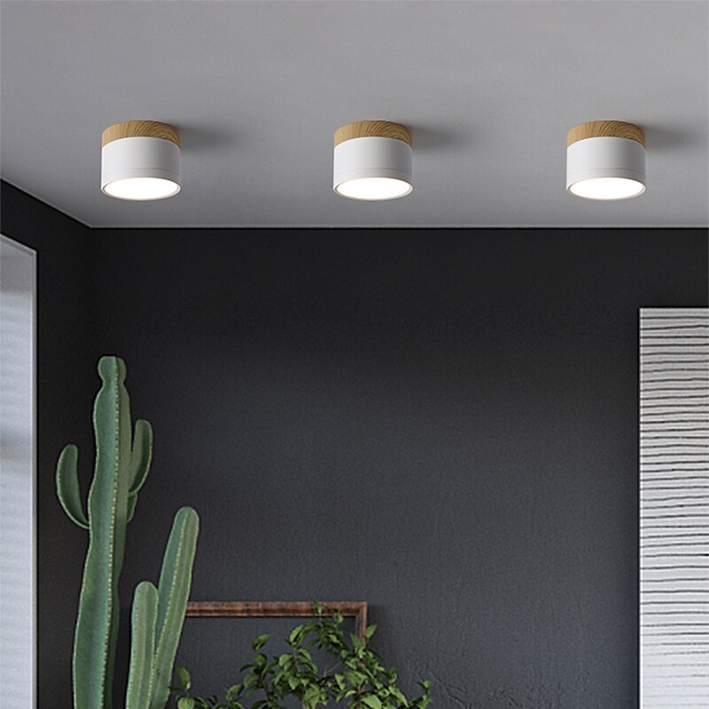 9 cm Single Design Flush Mount Ceiling Lights Aluminum LED Nordic Style 220-240V2