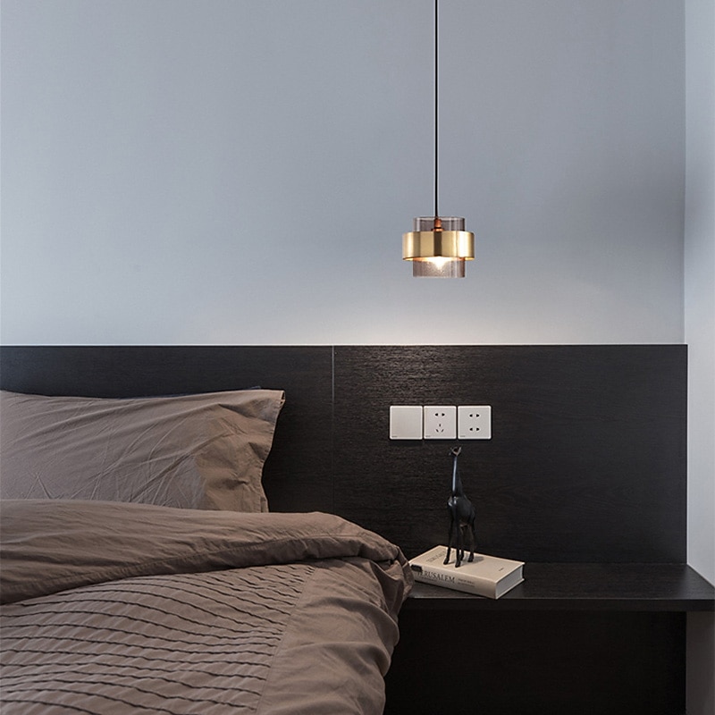 18 cm LED Pendant Light Single Design Metal Modern Style Cylinder Painted Finishes Modern Nordic Style 220-240V3