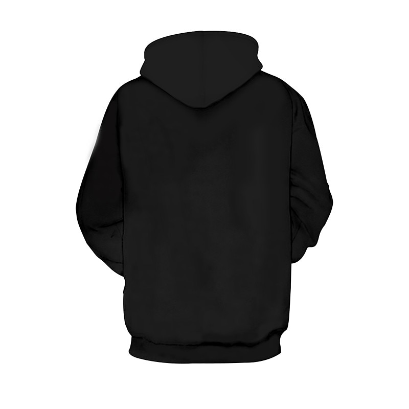 Men's Animal Graphic Prints Hoodie Hoodies Sweatshirt Designer Casual Long Sleeve Hooded Daily Sports Black Print Spring &  Fall Designer2