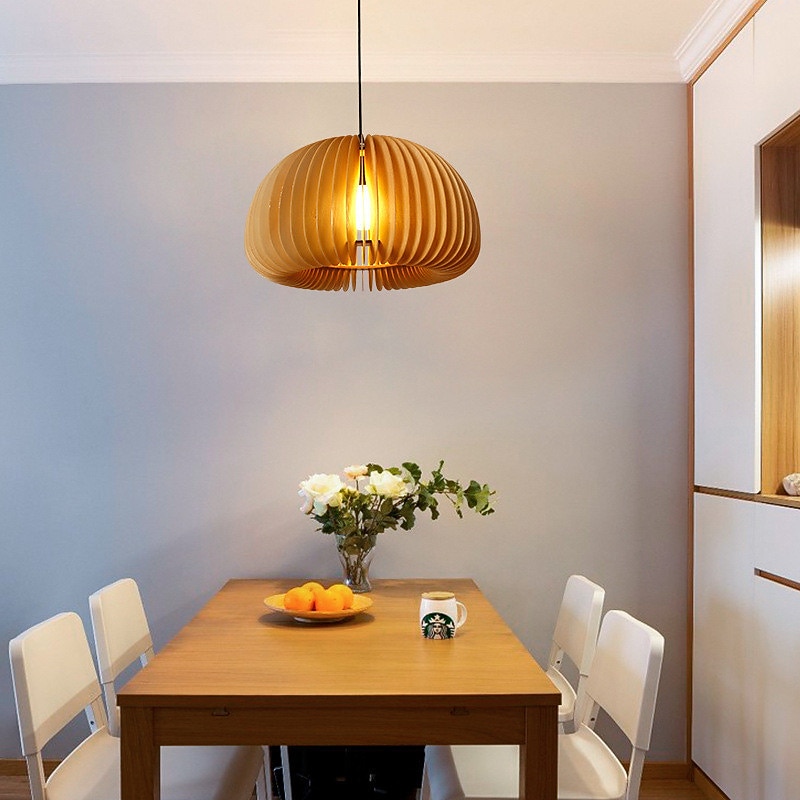 Pendant Light LED Pendant Lantern Design Vintage / Country For Dining Room / Shops / Cafes Wood / Bamboo 220-240V2