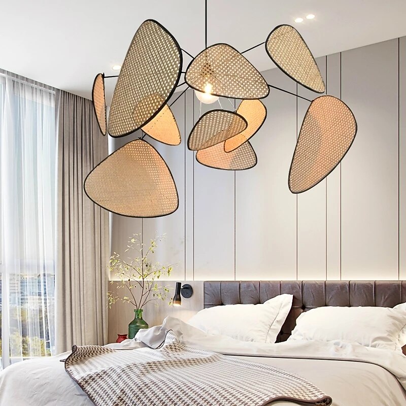 60/80/100 cm Sputnik Design Pendant Light LED Metal Vintage Style Sputnik Painted Finishes Vintage Country 220-240V