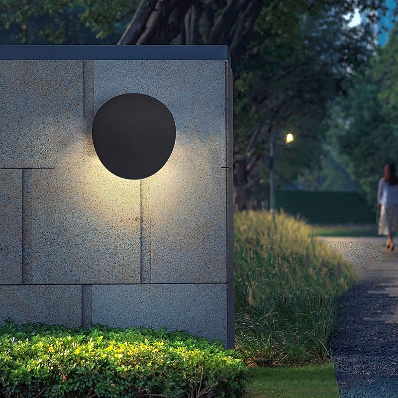 Matte LED Nordic Style LED Wall Lights Outdoor Wall Lights Indoor Bedroom Dining Room Aluminium Alloy Wall Light 220-240V 7 W