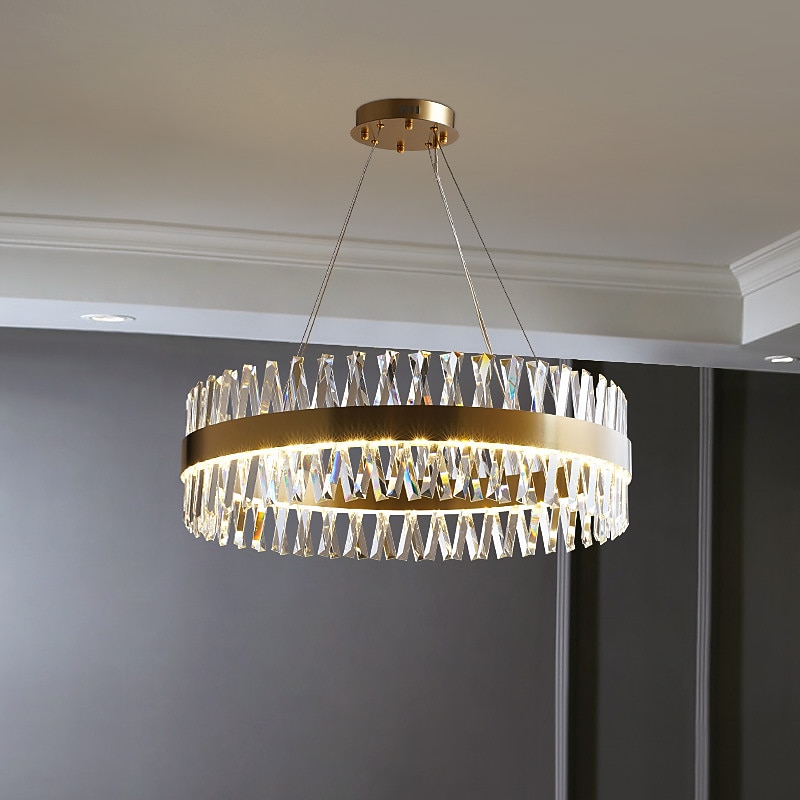 60 cm Pendant Light LED Lantern Design Chandelier Metal Electroplated Modern 220-240V2