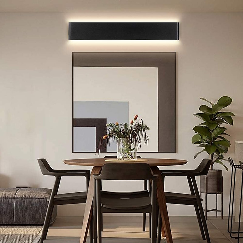 Lightinthebox 1-Light 31/46/61cm LED  Wall Light  Anti-Glare Matte Design Indoor Wall Sconce Modern Style Fixtures Bathroom Bedroom Lights 10W 16W  22W AC100-240V
