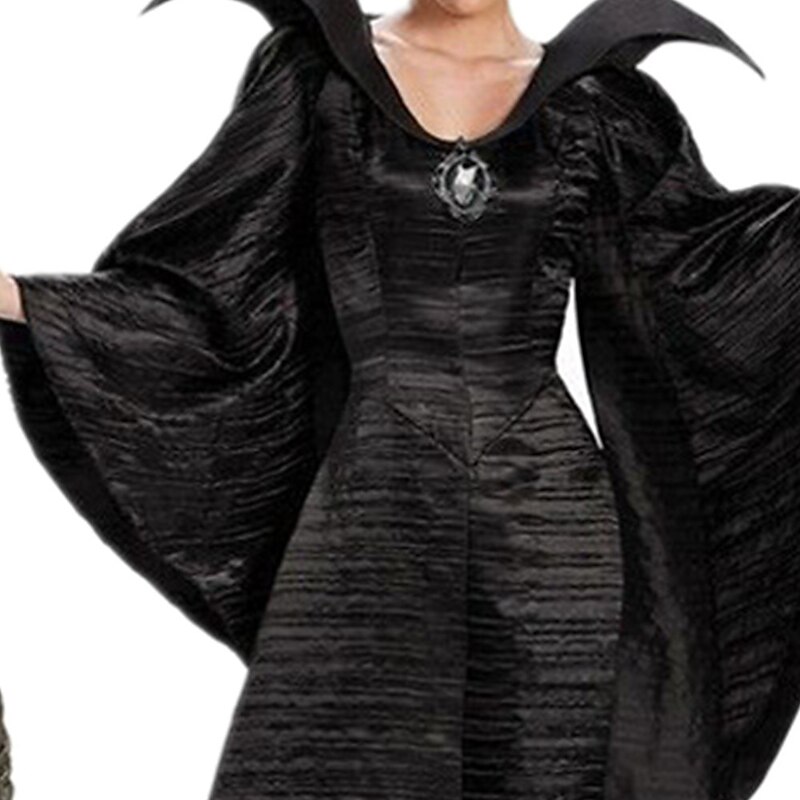 Maleficent Halloween Dress Cosplay Costume Halloween Props Cosplay Cosplay Adults' Women's Halloween Easy Halloween Costumes Dress Up4