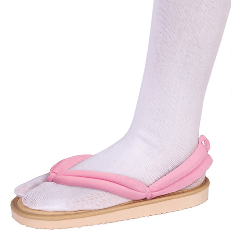 Geta Shoes for Tanjiro Nezuko Cosplay Shoes Cosplay Cosplay Anime Cosplay Shoes Wood Unisex