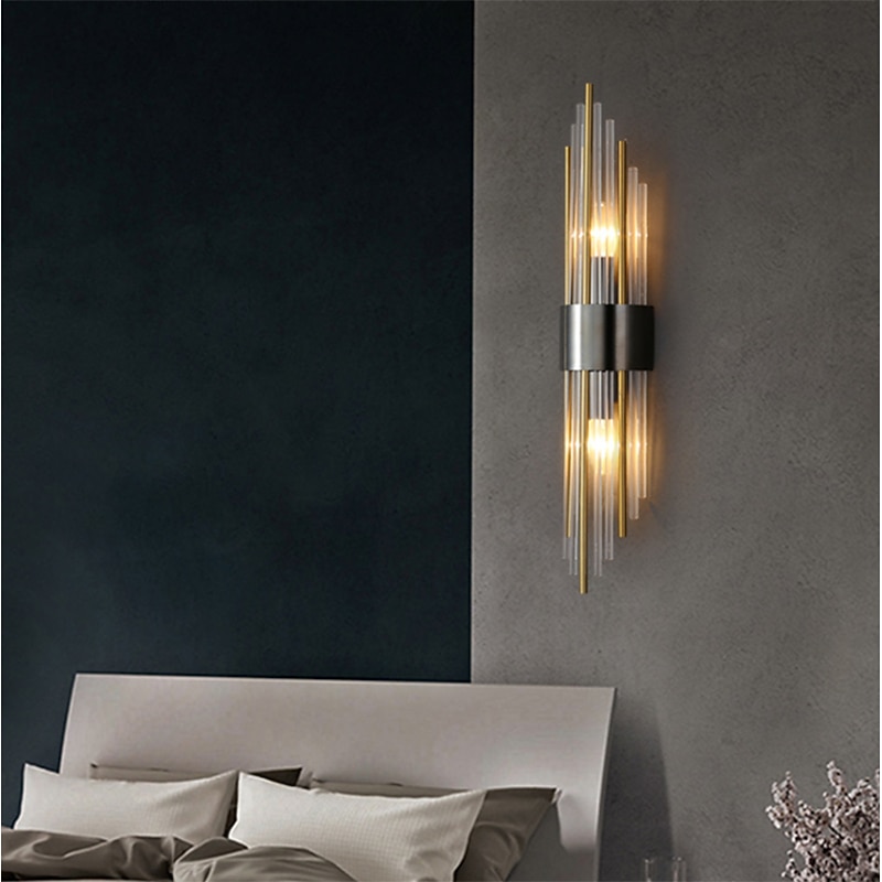 58cm Indoor Wall Light LED Light Luxury Crystal Design Postmodern Nordic Style  Wall Lights Living Room Shops / Cafes Crystal Wall Light 220-240V3