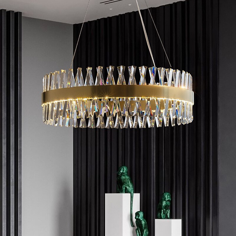 60 cm Pendant Light LED Lantern Design Chandelier Metal Electroplated Modern 220-240V3