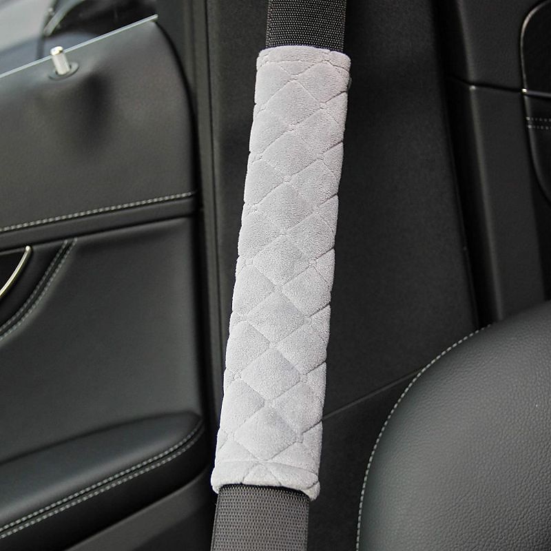 Soft for a More Comfortable Driving Compatible Seat Belt seat belt White  Black  Purple Wistiti Common For  Universal3
