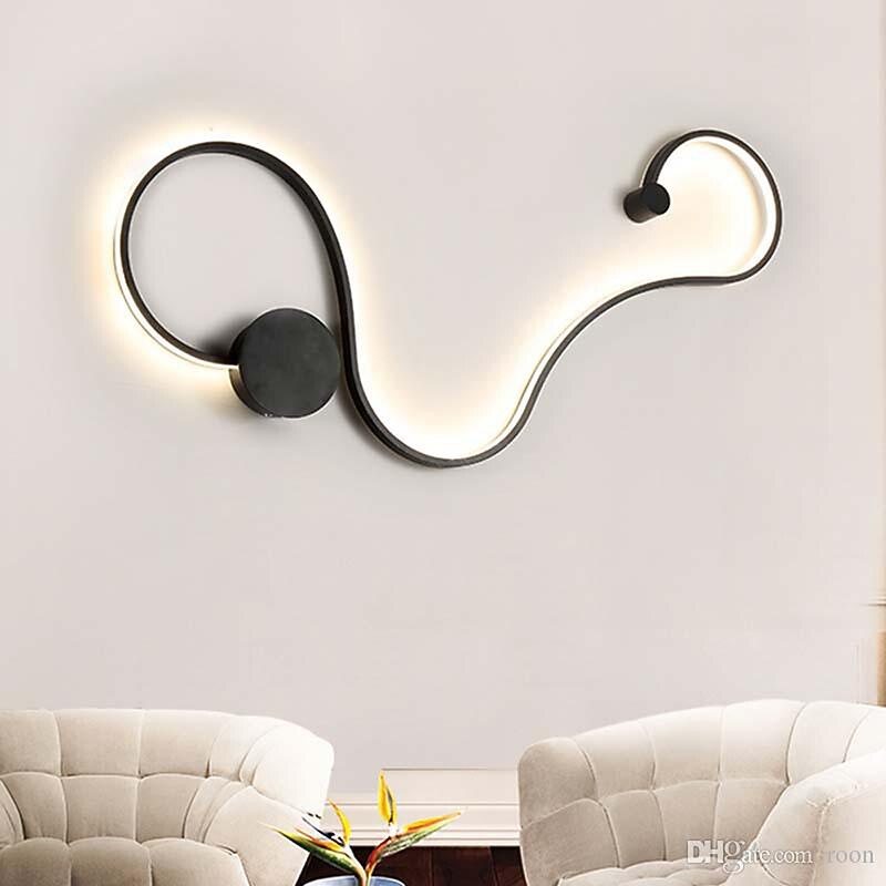 Lightinthebox Eye Protection Modern LED Wall Lights DIY Combination Living Room Office Aluminum Wall Light IP44 30/33/42 W4