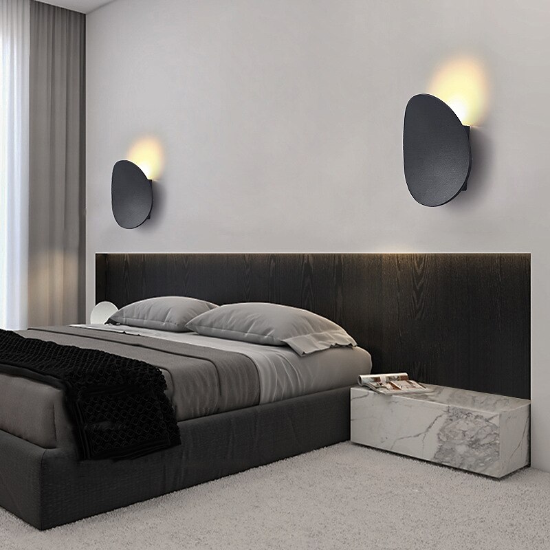 Matte LED Nordic Style LED Wall Lights Outdoor Wall Lights Indoor Bedroom Dining Room Aluminium Alloy Wall Light 220-240V 7 W3