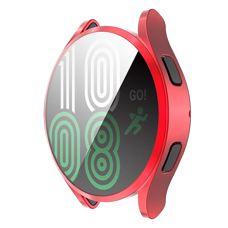 Watch Case with Screen Protector Compatible with Samsung Galaxy Watch 5 Pro 45mm / Watch 5 40/44mm / Watch 4 Classic 42/46mm / Watch 4 40/44mm Scratch Resistant All Around Protective PC Watch Cover3