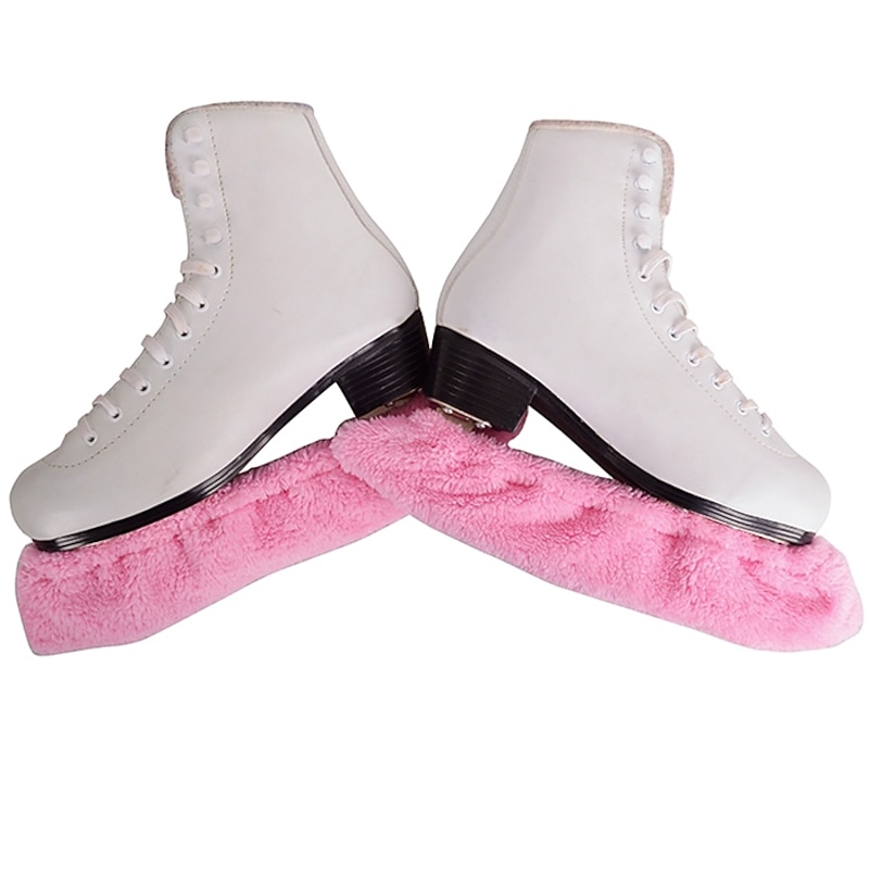 Ice Skate Blade Covers Skate Blade Protector for Figure Skating Ice Skating Hockey Skates Pink Sky Blue Yellow2