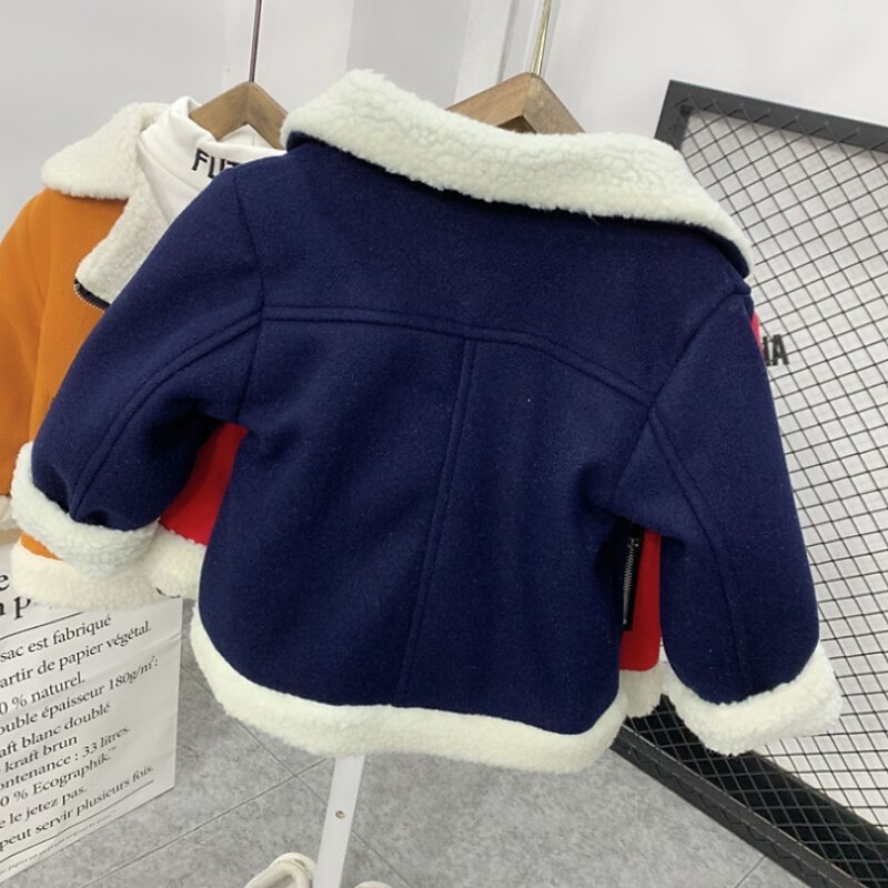 Boys' 3D Plain Coat Long Sleeve Winter Active Sport Kids 1-5 Years School Vacation Regular Fit2