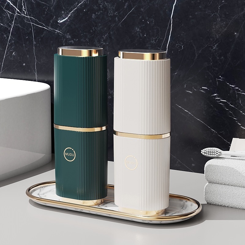 Toothbrush Mug Creative Travel Size Easy to Use Boutique Special Material 1PC - tools cleaning Toilet Accessories2