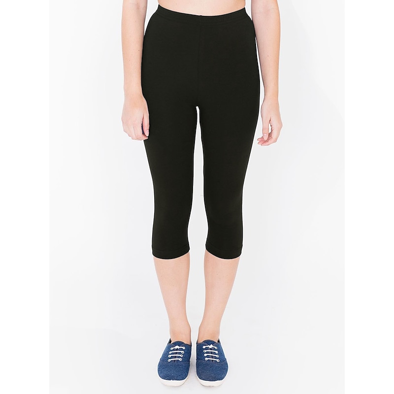 Women's Casual Sports Leggings Capri shorts Scrunch Butt Shorts Elastic Waist Calf-Length Pants Daily Yoga Stretchy Cotton Blend Lightweight Sports High Waist Slim Gray Green 7 points cotton gray 73