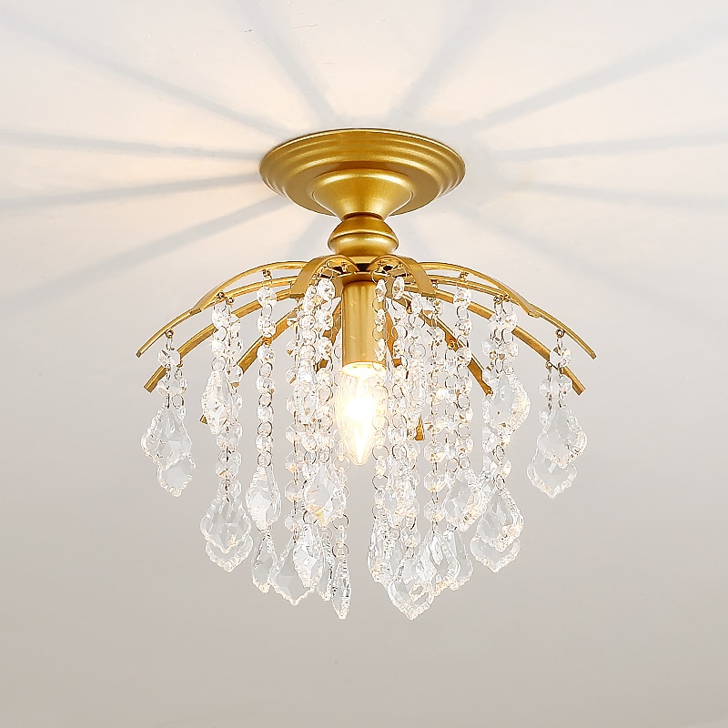 28 cm Unique Design Chandeliers Ceiling Light LED Metal Sputnik Painted Finishes Vintage Country 220-240V3