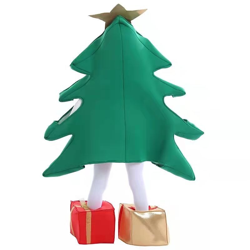 Christmas Trees Cosplay Costume Christmas Party Supplies Unisex Christmas Special Cosplay Costume Adults Christmas Masquerade Christmas Coat3