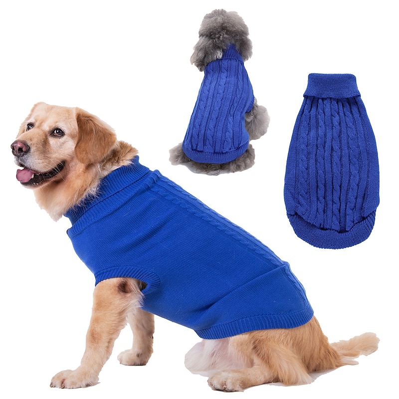 Dog Sweater Puppy Clothes Jumper Fashion Simple Style Dog Clothing for Corgi Beagle Shiba Inu Pug Poodle3