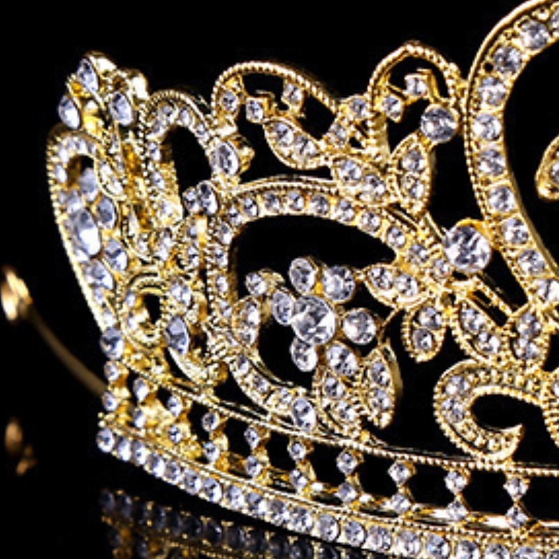 Kids Girls' Hair Accessories Active Sweet Wedding Birthday Solid Colored White Gold4