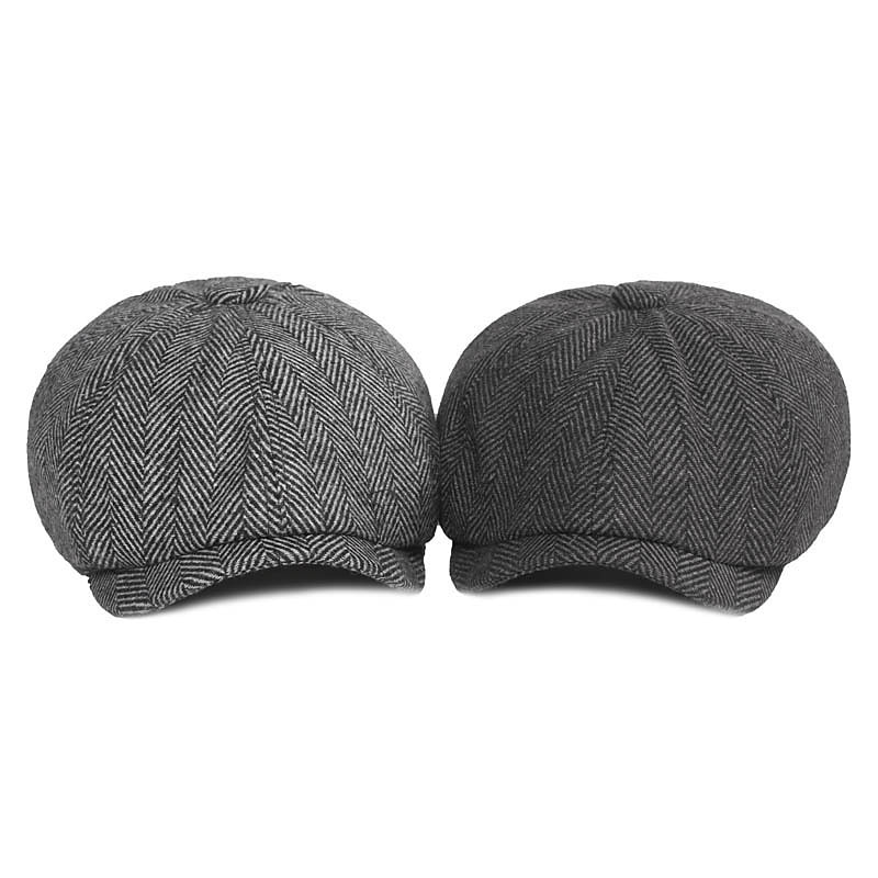 Men's Hat Flat Cap Windproof Comfort Breathable Outdoor Street Daily Print Stripe2