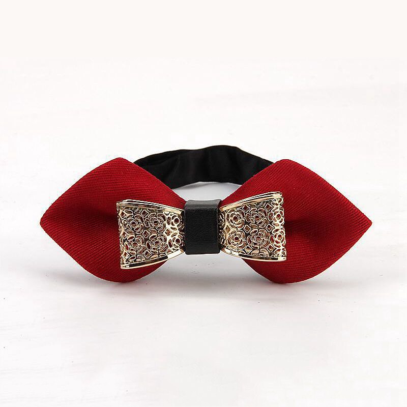 Men's Bow Tie Party Wedding Bow Solid Colored Formal Party Evening Party & Evening4