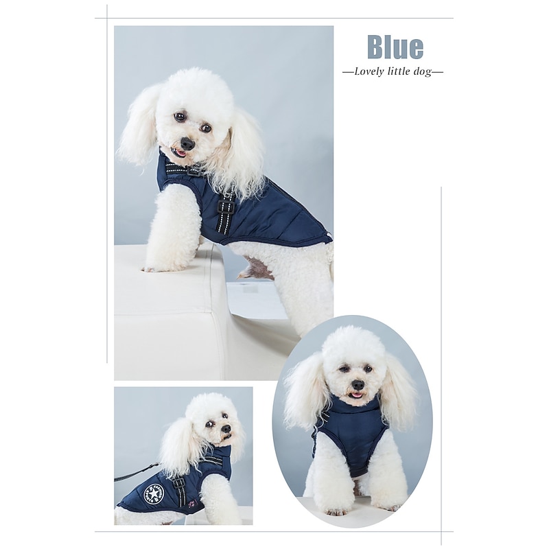 Dog Coat Jacket Dog clothes Winter Reflective Waterproof Warm Breathable Soft Outdoor Dog Clothing 9