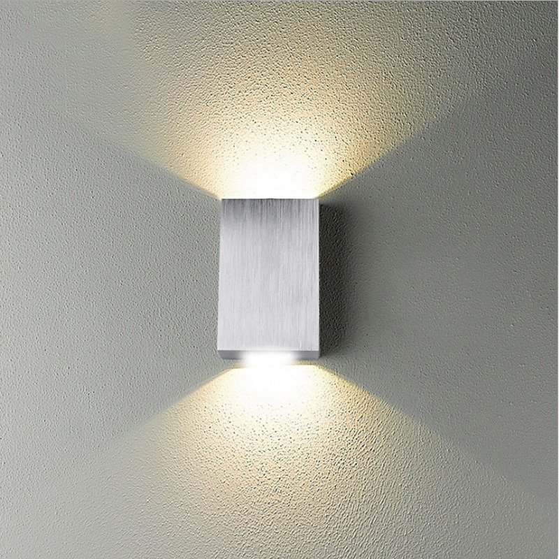 LED Indoor Wall Lights Shops / Cafes Office Aluminum Wall Light IP44 Generic 1 W