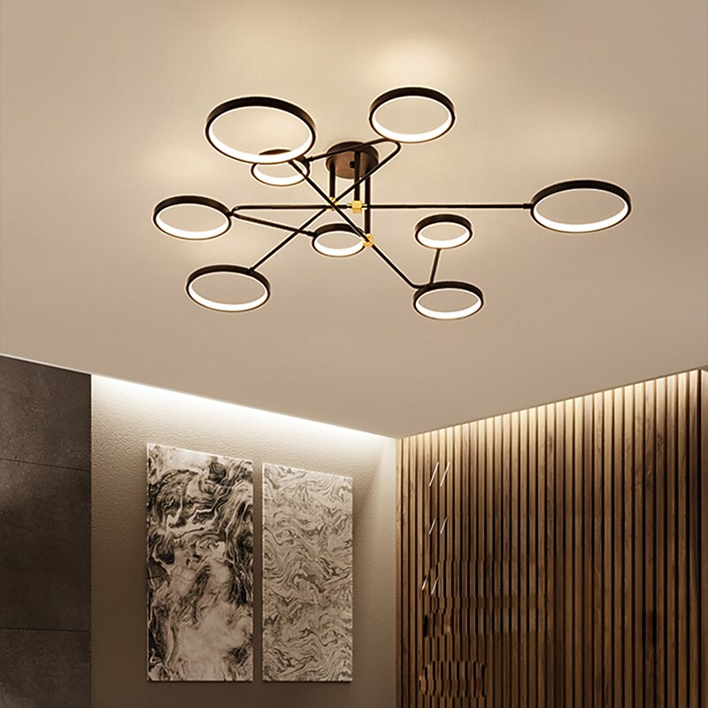 142 cm Dimmable Ceiling Lights LED Metal Modern Style Painted Finishes Modern 220-240V