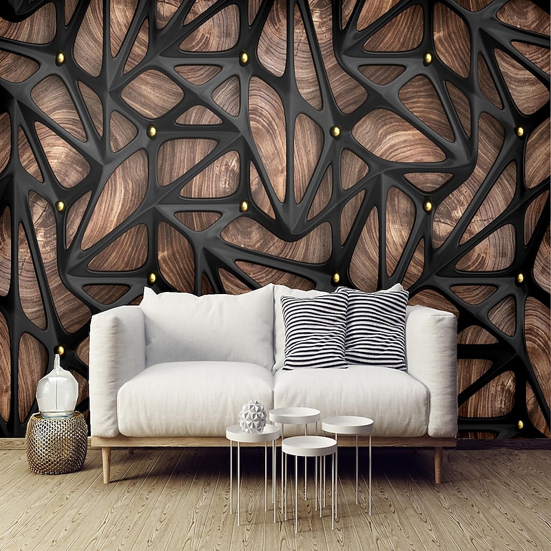 3D Wallpaper Mural Geometric Peel and Stick Self Adhesive Wallpaper Vinyl Wallpaper Wall Decor Wall Decals Wall Sticker Home Decoration