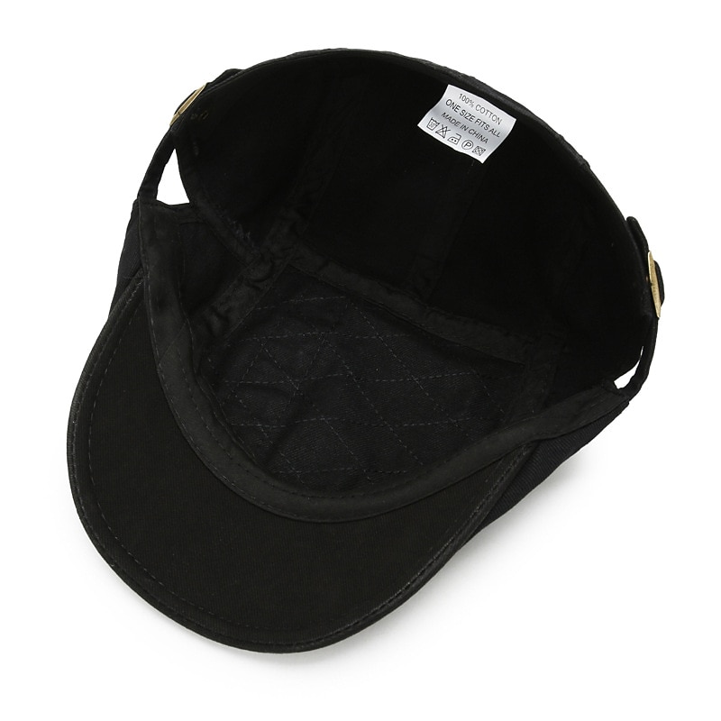 Men's Hat Flat Cap Windproof Breathable Ultraviolet Resistant Outdoor Dailywear Embroidery Letter2