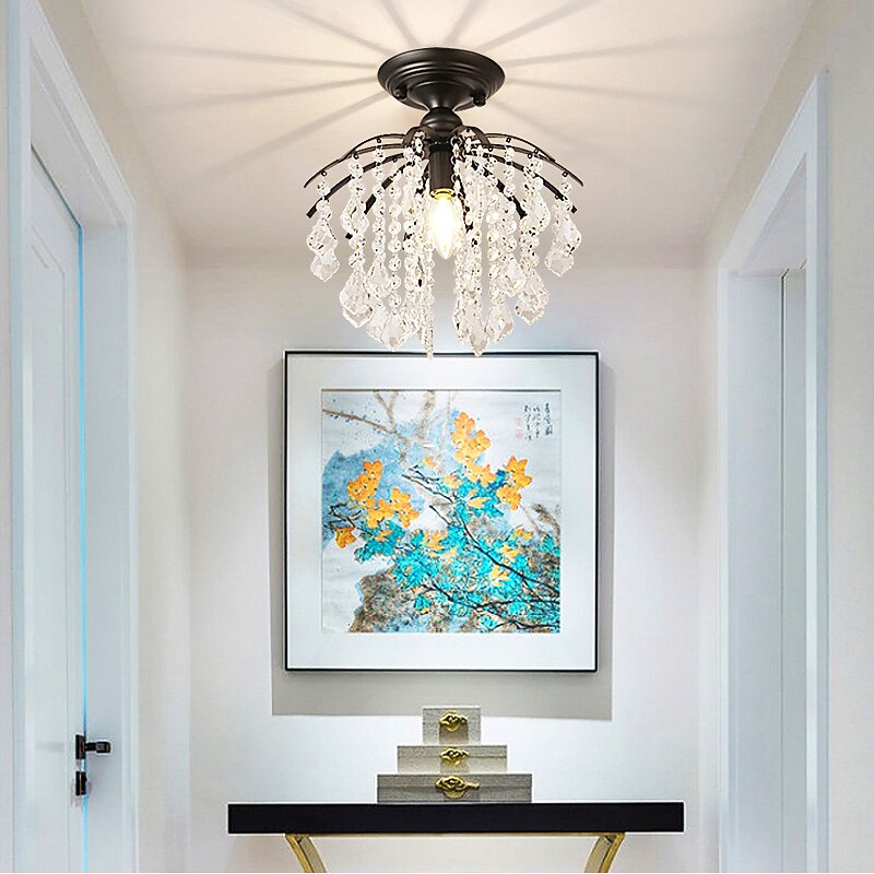 28 cm Unique Design Chandeliers Ceiling Light LED Metal Sputnik Painted Finishes Vintage Country 220-240V2