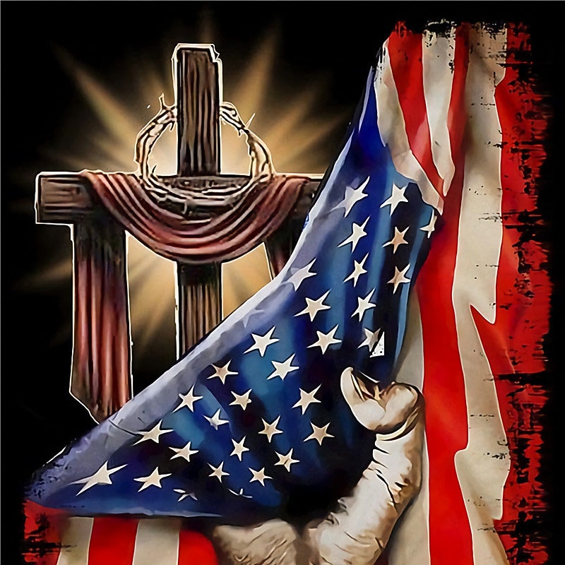 Veterans Day Men's Patriot Patriotic Veteran Cross National Flag T shirt Patriotic Shirts Short Sleeve T shirt 3D Print Round Neck Shirt Vintage Sports Fashion Outdoor Street Casual A B C Summer3