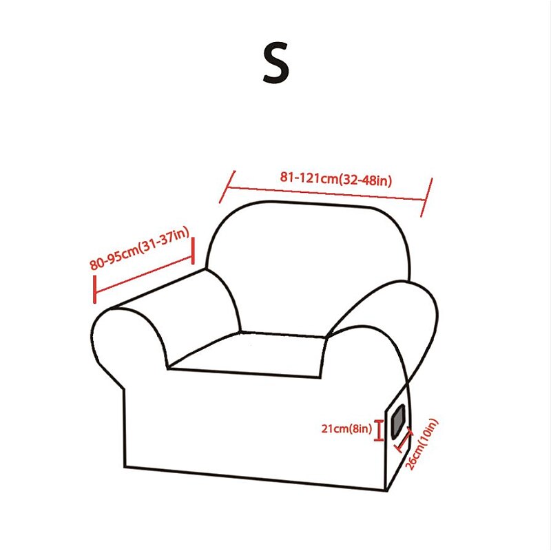 Stretch Sofa Cover Slipcover Elastic Velvet Sectional Couch Armchair Loveseat Burgundy Red 4 Or 3 Seater L Shape Plain Solid Color Soft Durable4