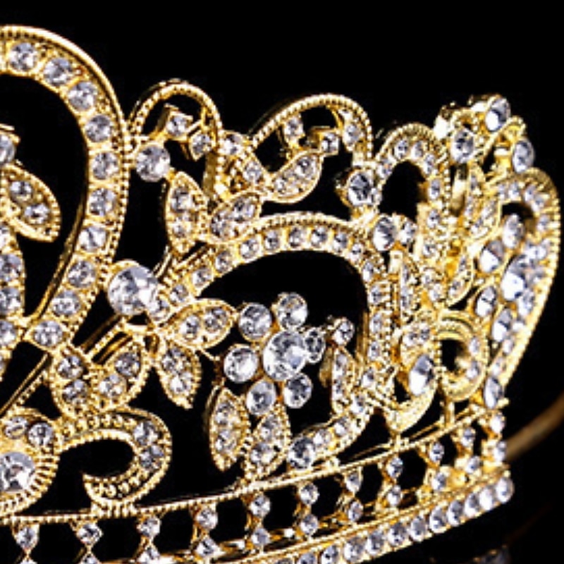 Kids Girls' Hair Accessories Active Sweet Wedding Birthday Solid Colored White Gold2