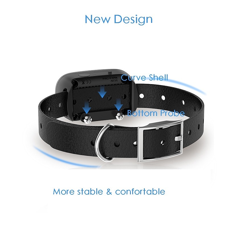 1600 feet Dog Training Collar with Remote Waterproof Rechargeable 3 Modes Beeps Vibrations Electric Shocks Suitable for Small Medium Large Dog3