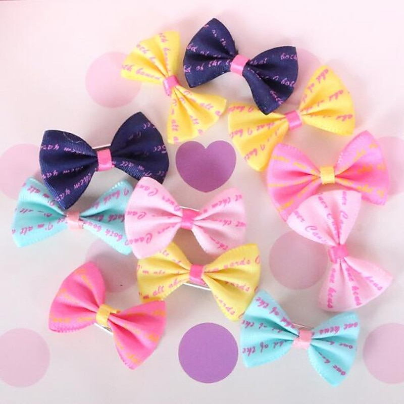Dog Cat Hair Bow Cute Cosplay Casual Daily Dog Clothing for Shih Tzu Maltese Chihuahua Pomeranian Toy Poodle2
