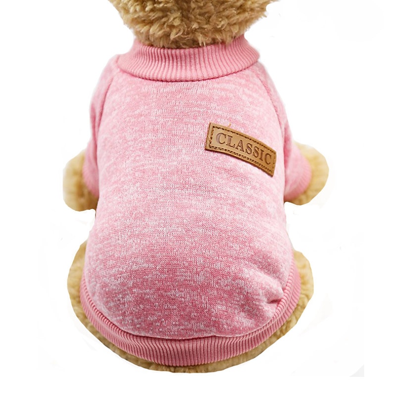 Dog Sweatshirt Fleece Vest Winter Warm Soft Fashion Comfortable Dog Clothing2