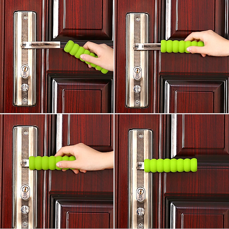 Anti-Collision Door Handle Cover Door Pull Protective Sleeve Child Safety Super Soft Foam Safety Spiral Cover for Hot Doors Non-Toxic4