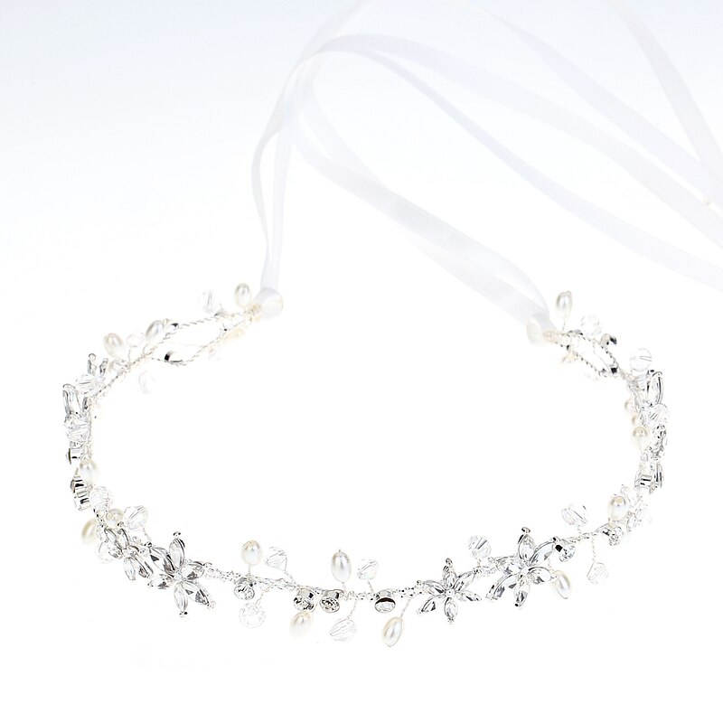 Headbands Headdress Headpiece Alloy Wedding Special Occasion Romantic Sweet With Crystals Crystals / Rhinestones Headpiece Headwear4