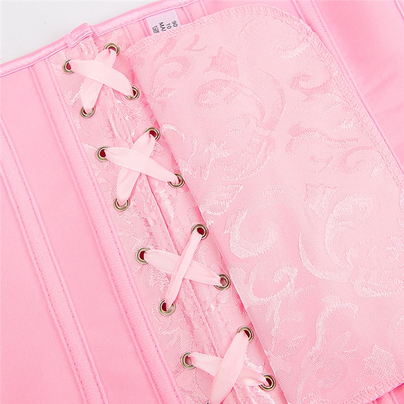 Rococo Punk & Gothic Medieval Overbust Corset Lingerie Bustier 14 Plastic Bones Fancy Dress Women's Royal Wedding Wedding Guest Adults' Corset4