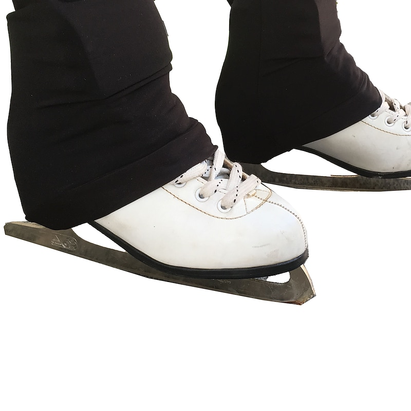 Figure Skating Pants Women's Girls' Ice Skating Tights Bottoms Black Pink Royal Blue Fleece Spandex High Elasticity Training Professional Competition Skating Wear Thermal Warm Handmade Classic Long3