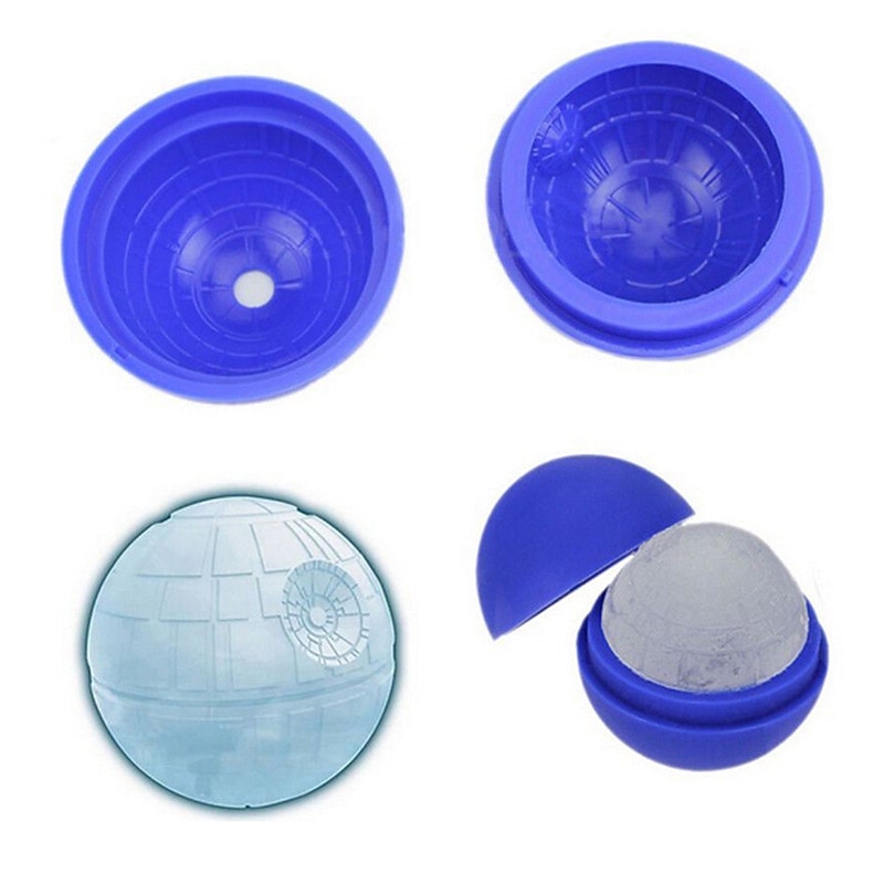 CakeTools Wars Death Star Silicone Round Ice Cube Mold Tray Desert Sphere Mould DIY Tool Ice Tray Ice Cream CakeTools2
