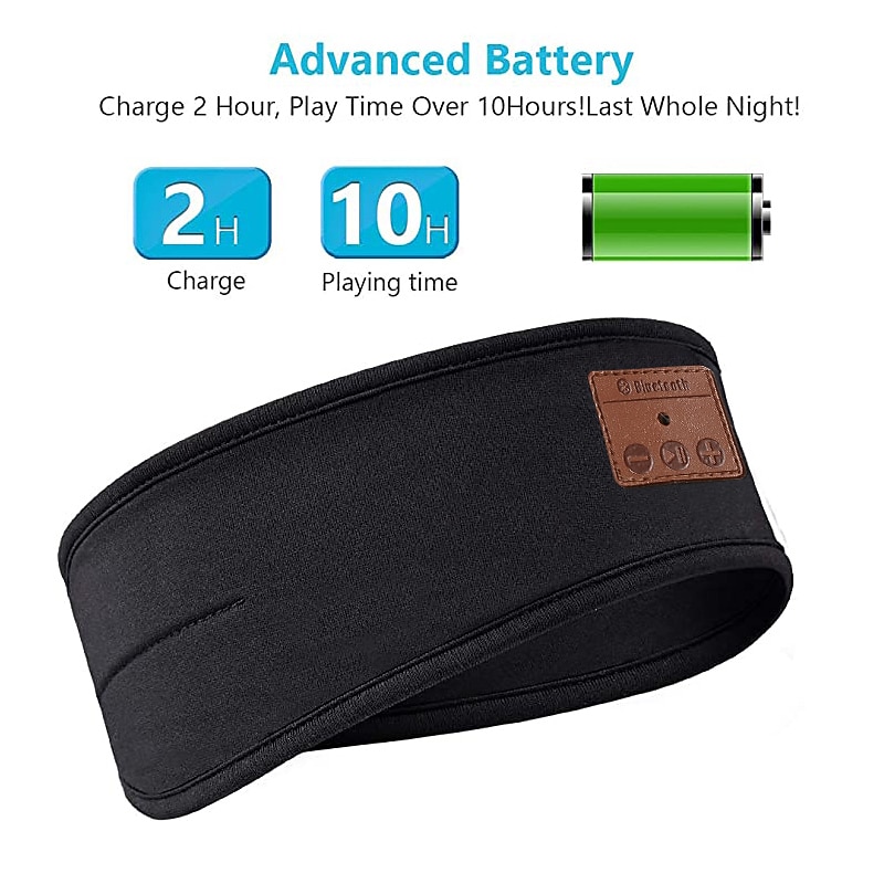 Sleep Headphones Wireless Bluetooth Sports Headband Headphones with Ultra-Thin HD Stereo Speakers Perfect for Sleeping/Workout/Jogging/Yoga/Insomnia/Air Travel/Meditation3