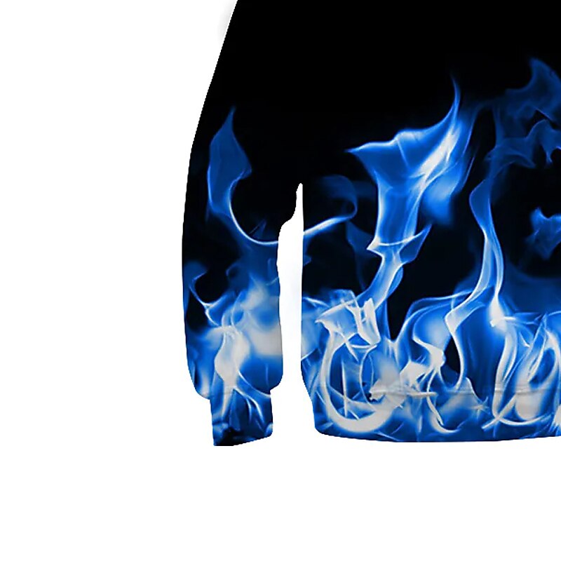 Kids Boys' Hoodie & Sweatshirt Long Sleeve Graphic 3D Print Rainbow Children Tops Active New Year4