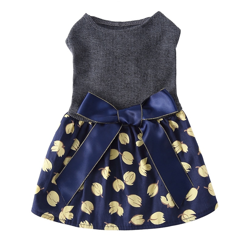 Dog Dress Dog Costume Puppy Clothes Party Sweet Style Classic Style Classic Casual Daily Summer Spring Fashion Dog Clothing2