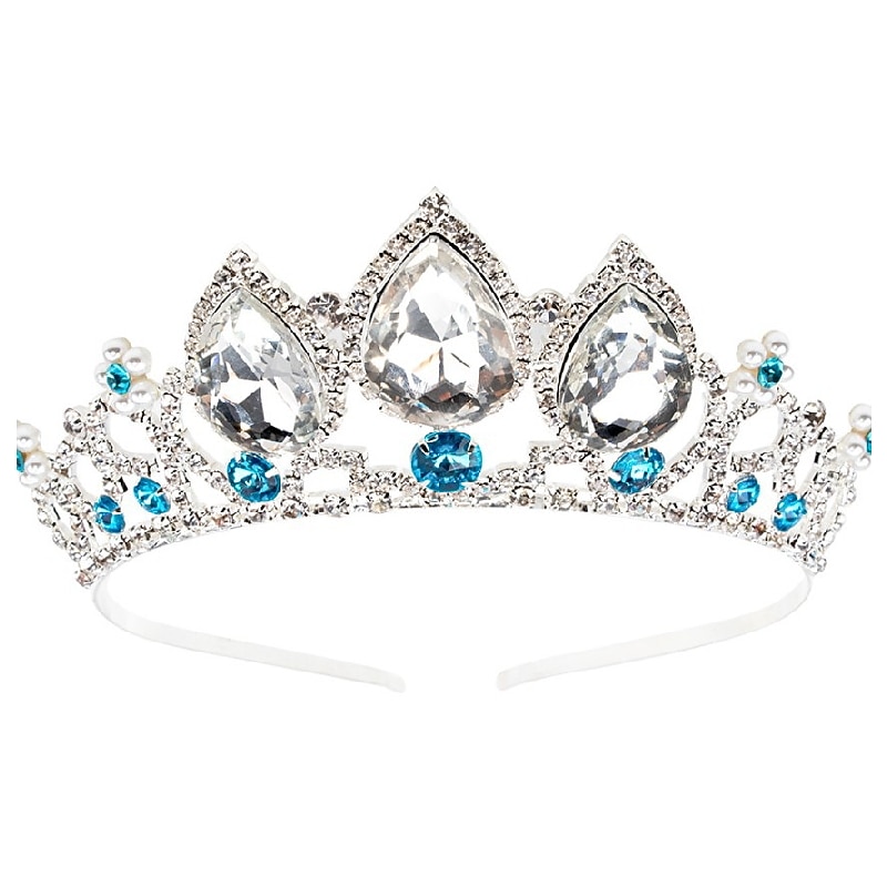 Kids Girls' Hair Accessories Active Sweet Outdoor Daily Solid Colored Silver Blue4