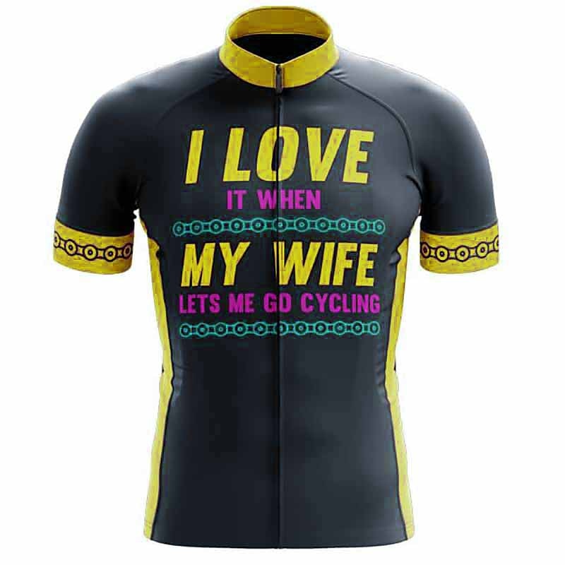 21Grams Men's Cycling Jersey Bike Shirt with 3 Rear Pockets Short Sleeve Funny Bike Jersey Top Mountain Bike MTB Road Bike Cycling Reflective Strips Moisture Wicking Blue Yellow Summer 6