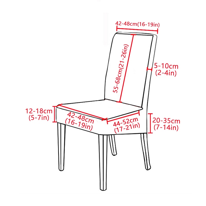 Waterproof Floral Dining Chair Covers, Stretch Chair Cover, Spandex High back Chair Protector Covers Seat Slipcover with Elastic Band for Dining Room,Wedding, Ceremony, Banquet3